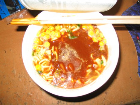 カレー投入
